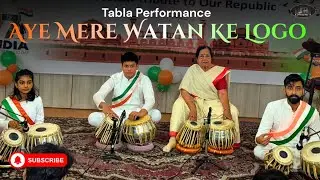 Aye Mere Watan Ke Logo | Tabla Performance | Republic Day 2026 | Dhwani Sangeet