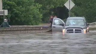 High water rescue in southwest Arkansas