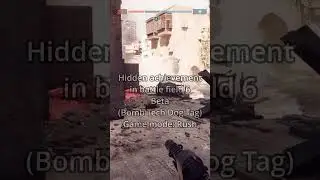 battlefield 6 Hidden achievement for Bomb Tech Dog Tag in rush game mode.