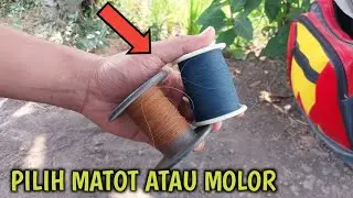 pilih gelasan matot atau molor(glas for kite)