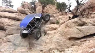 Lew Lively - Suicide Hill in new buggy bought from Matt Jory