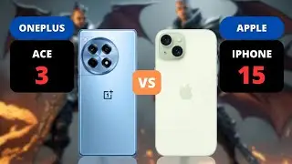 OnePlus Ace 3 5G vs Iphone 15 5G | PHONE COMPARISON