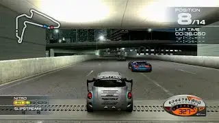 Ridge Racer 7 Maker's Trial DRAGON SABER with WildGang at Rave City Riverfront R [Control view]