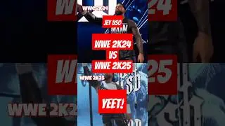 Jey Uso Entrance Comparison &ndash; WWE 2K25 vs. WWE 2K24 🔥 #WWE2K25 #JeyUso