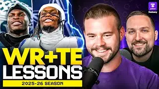 Fantasy Lessons: What we got RIGHT and WRONG in 2025 at WR and TE + 'Dynasty Debates' questions