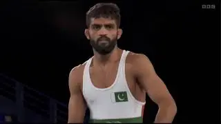 Pakistan Ali Asad qualifies to Semi Final at 57kg Wrestling in CWG 2022