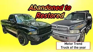 От брошенного до восстановленного Dodge Warlock 1994 года, который так и не был построен! Грузовик года по версии MotorTrend