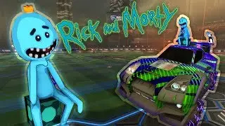 RICK AND MORTY IN ROCKET LEAGUE! | Rocket League