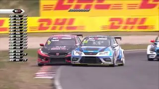 TCR Benelux & Europe & Swiss Trophy 2018. Race 2 Circuit Park Zandvoort. Final Lap