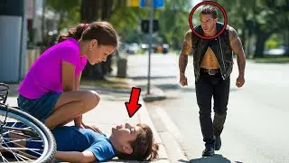 Homeless Girl Gave CPR to the Bikers Son, What the Hells Angels Did Next Shocked the Entire Town