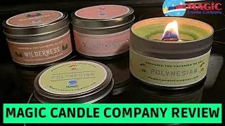 MAGIC CANDLE COMPANY REVIEW | DISNEY SCENTED CANDLES | DISNEY FRAGRANCES AT HOME