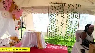 Milly's Baby Shower event done by Decor Mistress. It's a baby girls