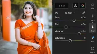 Yellow Colour Effect Lightroom Photo Editing | Orange Colour Photo Editing | Lr Photo Editing
