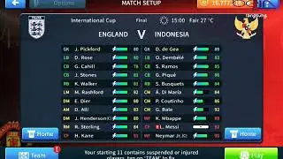 KEMENANGAN INDONESIA VS ENGLAND#FINAL#FOOTBALL DLS