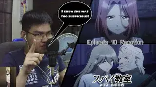 THE MAID IS SO SUS! | Spy Classroom Episode 10 REACTION