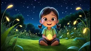 Tiny Glow Worms Light the Skies! | Magical Nighttime Song for Kids | Glow Worm Adventure Rhyme