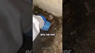 The best way to clean pipes 😱