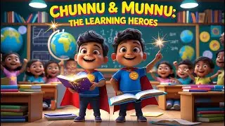 Chunnu & Munnu The Learning Heroes | Educational Adventure Song for Kids | Fun Learning Rhyme