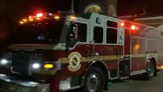 seminole county fire department engine 13 responding