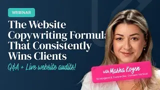 The Website Copywriting Formula That Consistently Wins Clients + Live Audits!