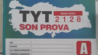 ÖZDEBİR TYT SON PROVA 2128 || MATEMATİK TESTİ  ÇÖZÜMLERİ