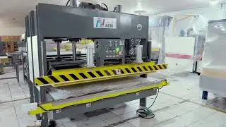NG-01+06 Fully automatic mattress compression and roll packing machine #mattress #foam #rolling