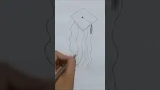 Graduate Girl Drawing #girleasyandstepbystep #drawing #viralshort #graduate