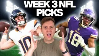 NFL WEEK 3 PICKS 2025! | Best bets and predictions for Sunday's games