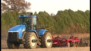 Fall Tillage 2020 | New Holland T9030 Chisel Plowing | Ontario, Canada