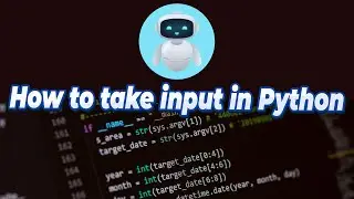 Introduction to Python programming: How to use input function in Python #stem #diy #code #coding