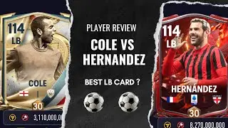 FC Mobile ⚽️ Cole vs Hernandez, player review, Best LB card