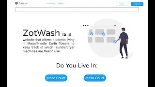 HackUCI 2022 Project - ZotWash