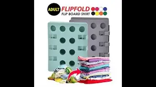 Folding Clothes Board DIY Fast Shirt Folder Organizer- Lazy Folding Board