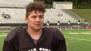 Clear Fork football player saves neighbor`s life by lifting car