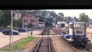 Walbahn-Sonderzug zum Bürgerfest Viechtach 2015