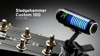 KORG Sledgehammer Custom 100: Ultra-high-precision clip-type tuner