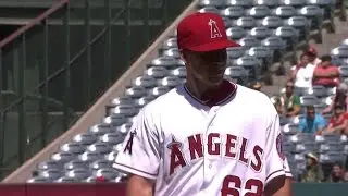 OAK@LAA: Gott gets his first Major League strikeout