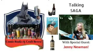 Brian K Vaughan & Fiona Stapes SAGA, Dragons Milk & Jameson Cold Brew. Comic Books & Craft Beer!