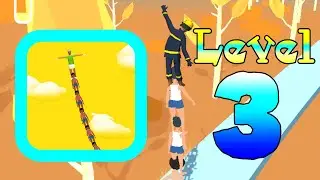 Tower Run Gameplay (Level 3) Best Hyper Casual Games and offline Mobile Games