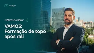 Gráficos no Radar l VAMO3: Formação de topo após rali - 13/01/2026