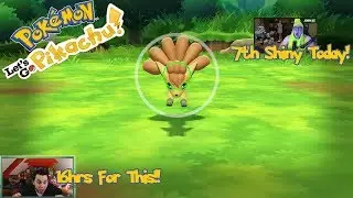 Pok&eacute;mon Lets Go Shiny Reactions! - aDrive breaks his drought! OfflineTV gets Shiny Dragonite!