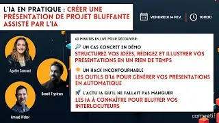 L'IA EN PRATIQUE   Créer une présentation de projet avec l'IA