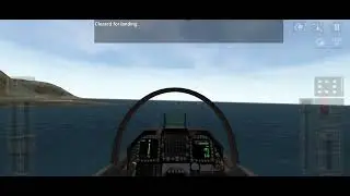landing the carrier!!! #landing #carrier #carrierlanding #emergency #air #airforce #game #simulation