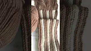 handmade crochet scarf#beginners #scarf #knittig #yarn #sport