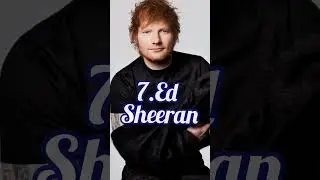 Top 10 biggest artists in the world #artists #worldtop10singer #bestsingers #shorts #topvideos