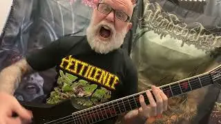 Bloodsoaked - “Grinding Your Guts” Death Metal Guitar Cover Playthrough