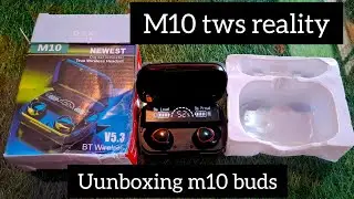 🎧 M10 True Wireless Buds – Ultimate Budget Hearables, unboxing and a first look, tws m10 😍
