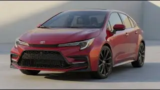 2026年トヨタ・カローラ徹底レビュー – 次世代セダンのスタイルと先進技術#CarReview #RedSedan #toyota2026