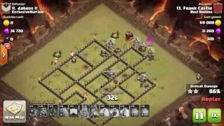 Clash of Clans TH9 GoBoHo 3 STAR ATTACK