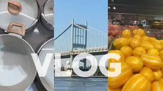 VLOG: New Pot Set + Relaxing by Waters + Errands 
